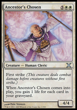 Ancestor's Chosen (10th Edition) Medium Play