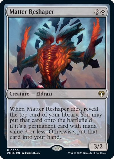 Matter Reshaper (Commander Masters) Light Play