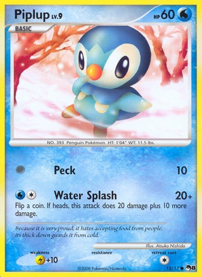 Piplup (POP Series 8) Light Play