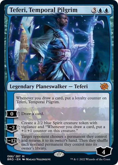 Teferi, Temporal Pilgrim (The Brothers' War) Near Mint