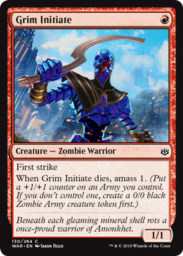 Grim Initiate (War of the Spark) Light Play
