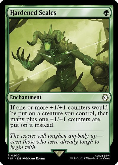 Hardened Scales (Universes Beyond: Fallout) Light Play