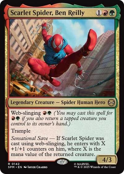 Scarlet Spider, Ben Reilly (Marvel's Spider-Man) Light Play