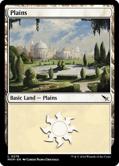 Plains (0278) (Murders at Karlov Manor) Light Play Foil