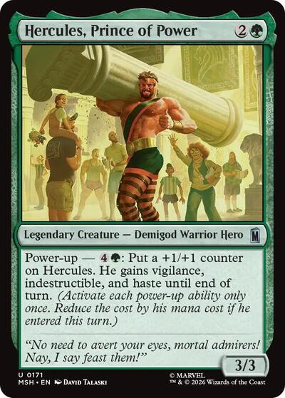 Hercules, Prince of Power (Marvel Super Heroes) Light Play