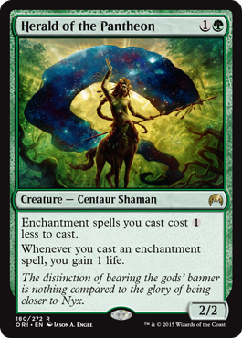 Herald of the Pantheon (Magic Origins) Light Play