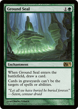 Ground Seal (Magic 2013 Core Set) Medium Play