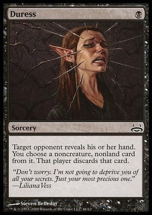 Duress (Duel Decks: Divine vs Demonic) Medium Play