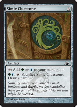 Simic Cluestone (Dragon's Maze) Light Play Foil