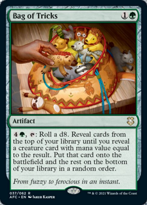 Bag of Tricks (Commander 2021 Forgotten Realms) Light Play