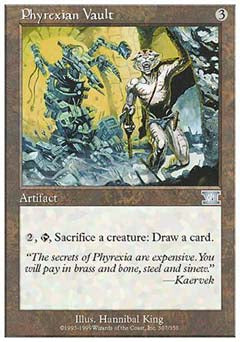 Phyrexian Vault (Classic 6th Edition) Light Play