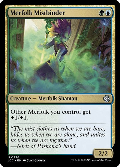 Merfolk Mistbinder (Commander: The Lost Caverns of Ixalan) Light Play