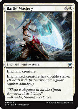 Battle Mastery (Dragons of Tarkir) Light Play Foil