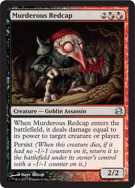 Murderous Redcap (Modern Masters) Light Play