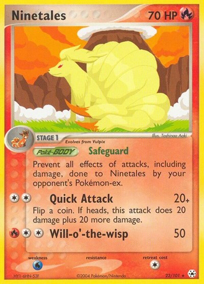 Ninetales (Hidden Legends) Medium Play
