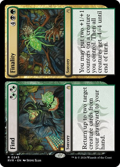 Find / Finality (Ravnica Remastered) Light Play