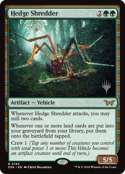 Hedge Shredder (Promo Pack: Duskmourn: House of Horror) Light Play