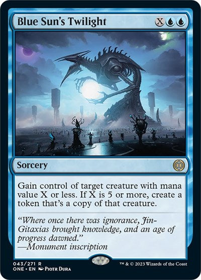 Blue Sun's Twilight (Phyrexia: All Will Be One) Light Play