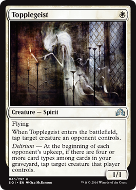 Topplegeist (Shadows Over Innistrad) Light Play