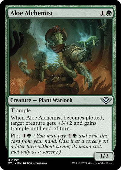 Aloe Alchemist (Outlaws of Thunder Junction) Light Play
