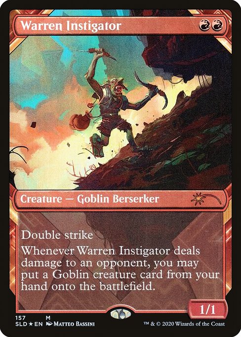 Warren Instigator (Secret Lair) Near Mint Foil