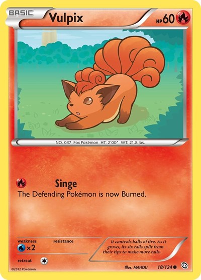 Vulpix (Dragons Exalted) Light Play