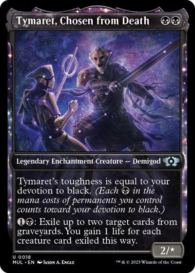 Tymaret, Chosen from Death (March of the Machine: Multiverse Legends) Light Play Foil