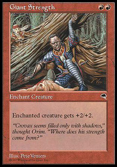 Giant Strength (Tempest) Medium Play