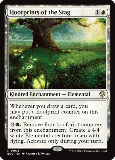 Hoofprints of the Stag (Commander: Lorwyn Eclipsed) Light Play
