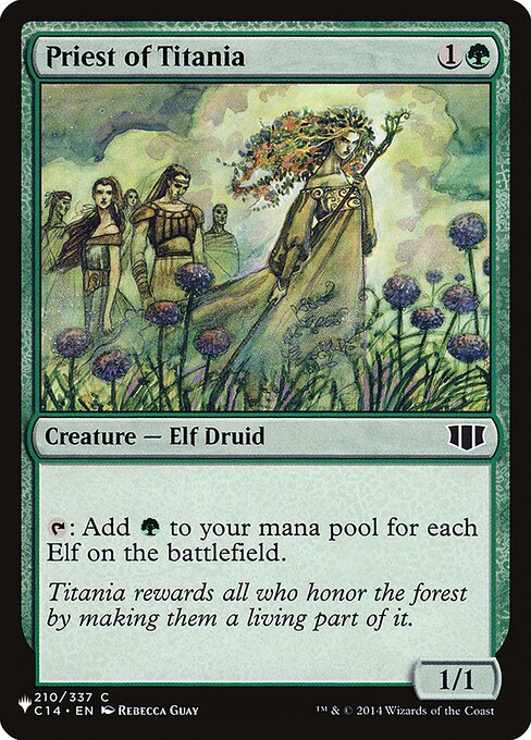 Priest of Titania (The List) Light Play