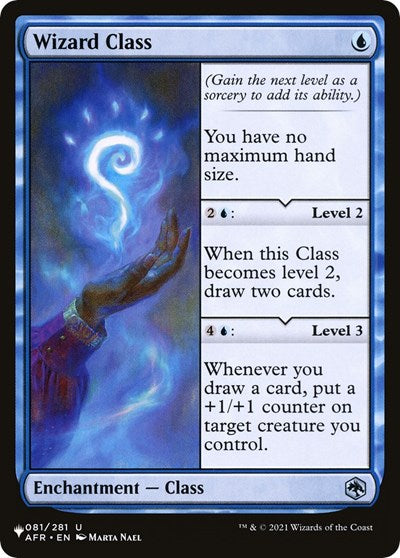 Wizard Class (The List) Light Play