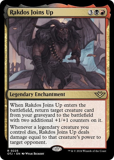 Rakdos Joins Up (Outlaws of Thunder Junction) Light Play