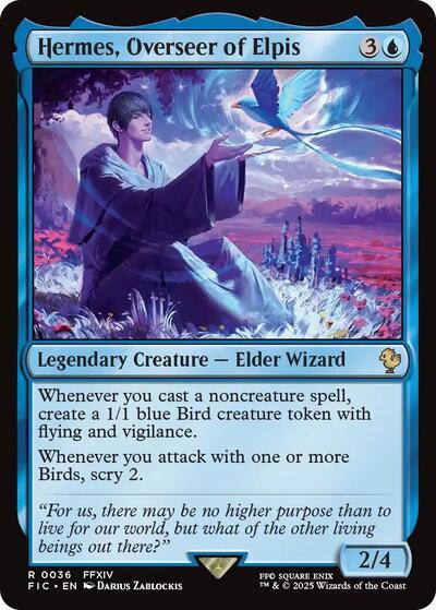 Hermes, Overseer of Elpis (Commander: FINAL FANTASY) Light Play