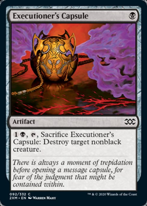 Executioner's Capsule (Double Masters) Light Play