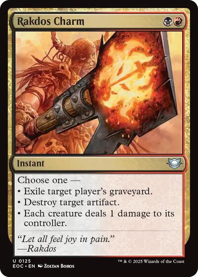 Rakdos Charm (Commander: Edge of Eternities) Light Play