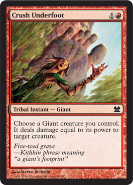 Crush Underfoot (Modern Masters) Light Play