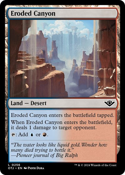 Eroded Canyon (Outlaws of Thunder Junction) Light Play