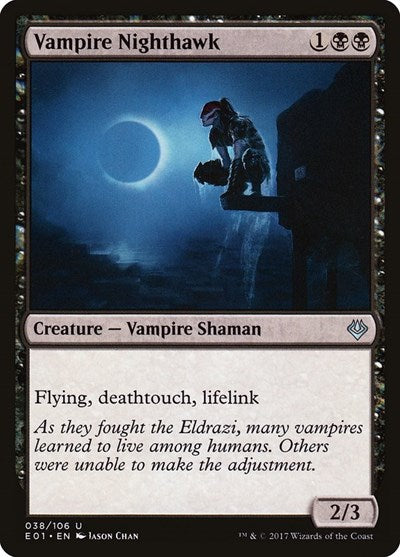 Vampire Nighthawk (Archenemy: Nicol Bolas) Light Play