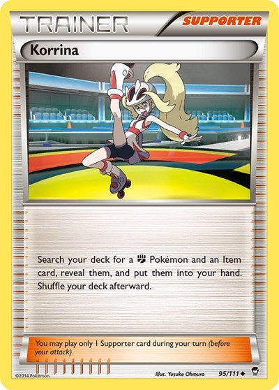 Korrina (XY - Furious Fists) Medium Play