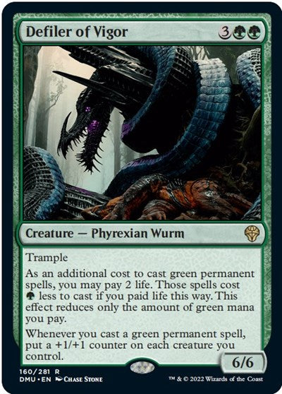 Defiler of Vigor (Dominaria United) Light Play