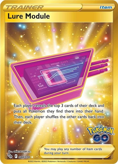 Lure Module (Secret) (Pokemon GO) Light Play Holofoil