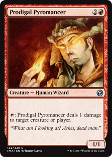 Prodigal Pyromancer (Iconic Masters) Light Play