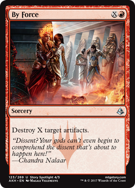 By Force (Amonkhet) Light Play