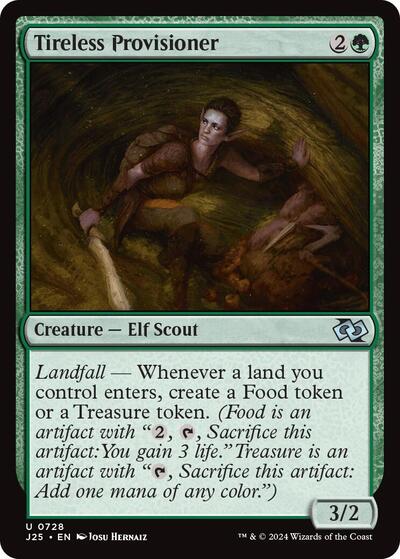 Tireless Provisioner (Foundations Jumpstart) Light Play
