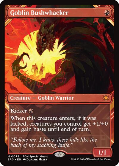 Goblin Bushwhacker (Showcase) (Special Guests) Light Play