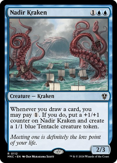 Nadir Kraken (Commander: Murders at Karlov Manor) Light Play
