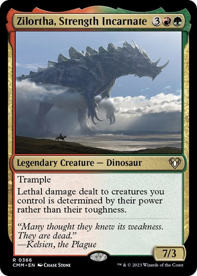 Zilortha, Strength Incarnate (Commander Masters) Light Play