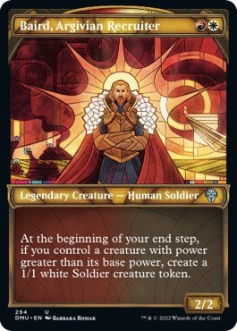 Baird, Argivian Recruiter (Showcase) (Dominaria United) Light Play