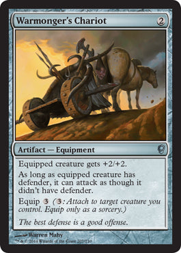 Warmonger's Chariot (Conspiracy) Light Play