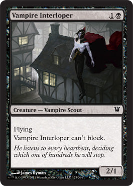 Vampire Interloper (Innistrad) Light Play